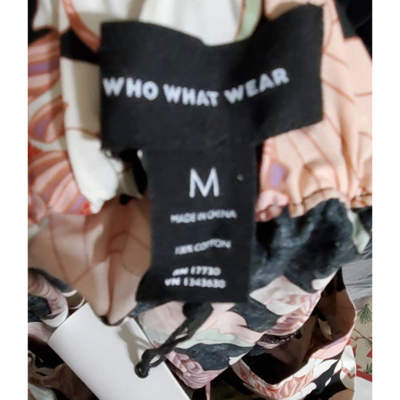 NWT Who What Wear Deco Floral Long Skirt - Medium - Picture 4 of 7